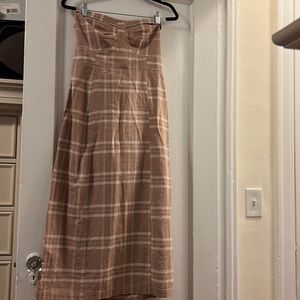 Maxi open back strapless dress by Free People